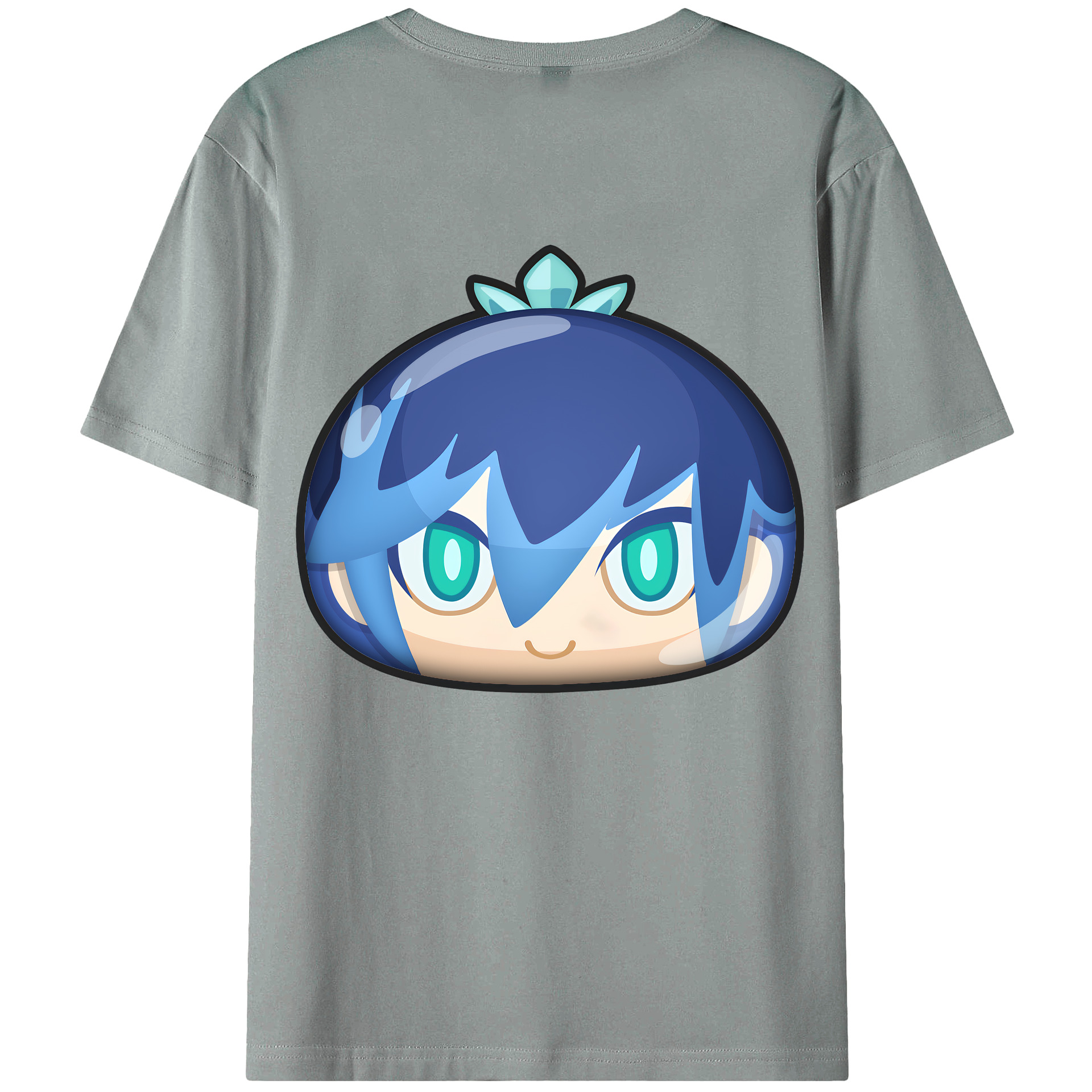（画像用） 妖怪ウォッチ Yo-kai Watch 綿100％ メンズ半袖Tシャツ（バックプリント） 通気性